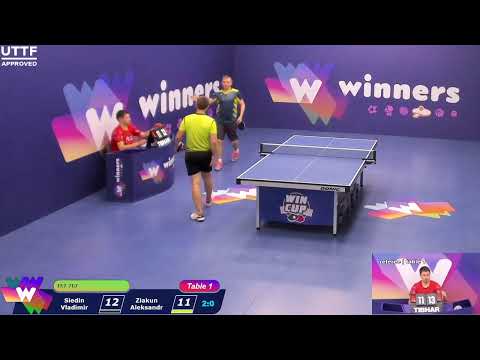 WINners CUP table 1 08.10 Siedin Vladimir - Ziakun Aleksandr 20:30