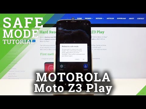 How to Enter Safe Mode in MOTOROLA Moto Z3 Play – Turn Off Third-party Apps