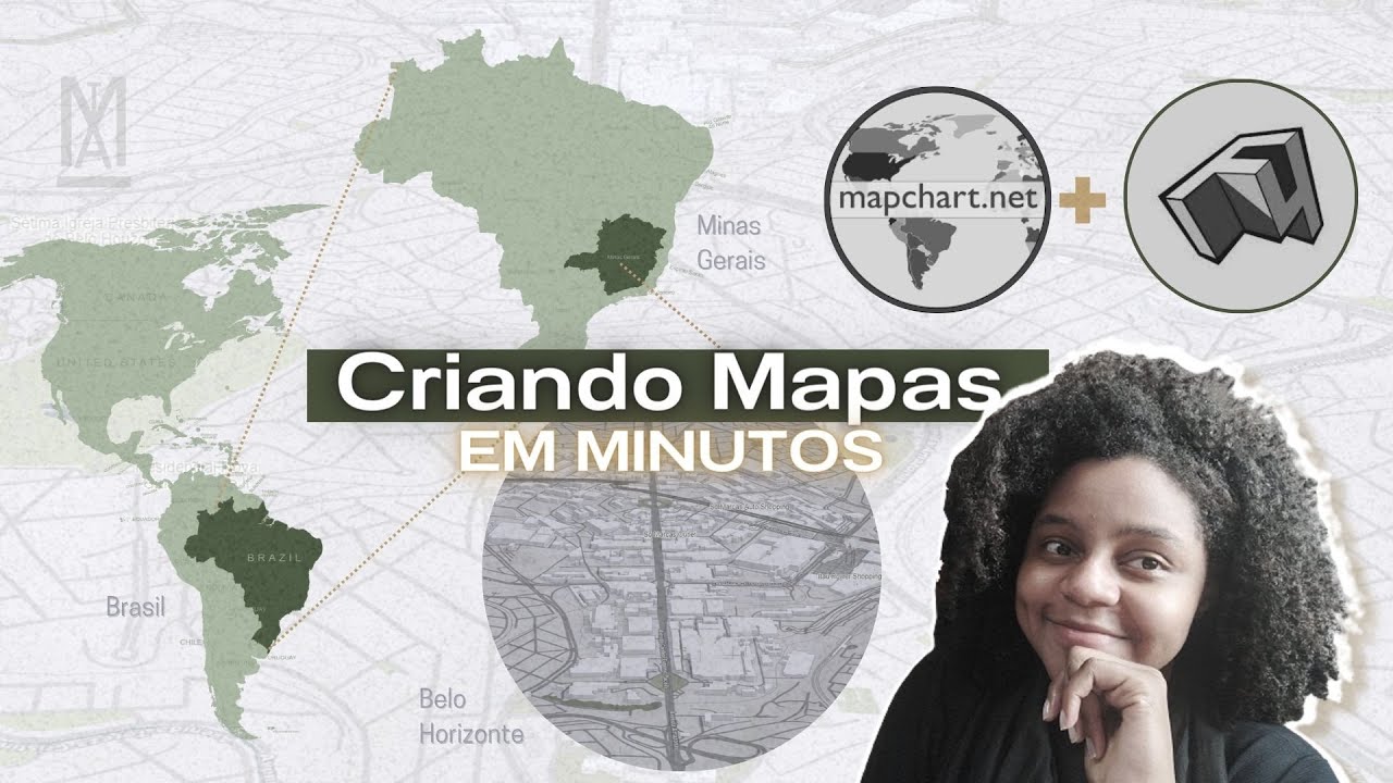 Criando mapas de localização e contextualização com MapChart + F4MAP