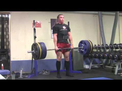 Carl Petter Sommerseth deadlift 4x252,5 kg