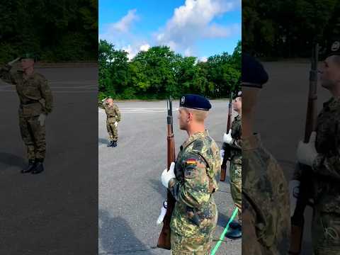 Prussian tradition of the German army #bundeswehr #wachbataillon #military #march #history #soldiers