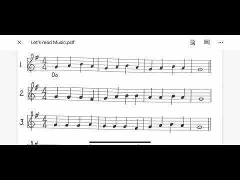Page 5 (1-4) Let’s Read Music