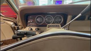 1973 Jeep Wagoneer Cold Start