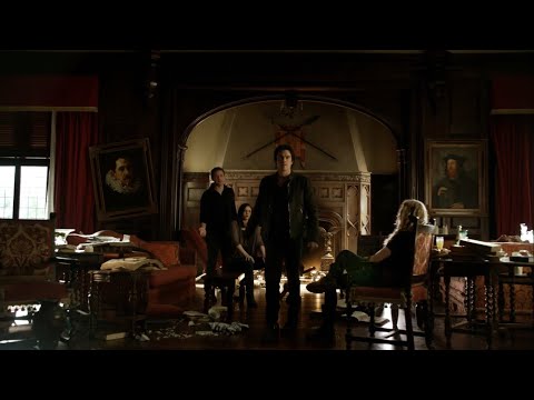 TVD 6x11 - Damon wants Liv to help him save Elena by doing a cloaking spell (Deleted scene)