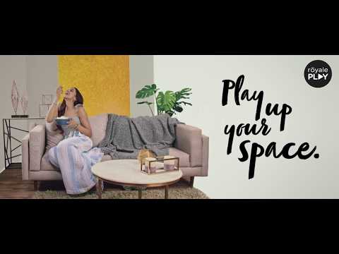 Play up your space with Royale PLAY - Binge Watch starring Deepika Padukone