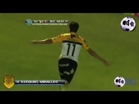 Gol Ezequiel Miralles - Olimpo 1 Vs San Lorenzo 0 - Final 2014