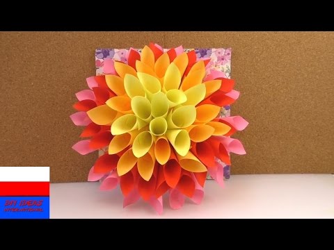 Jak zrobić kwiaty z papieru