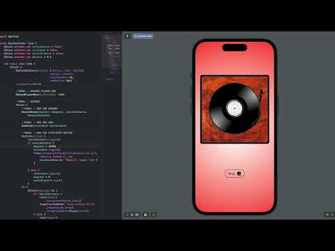 Vinyl Record Player | IOS & SwiftUI