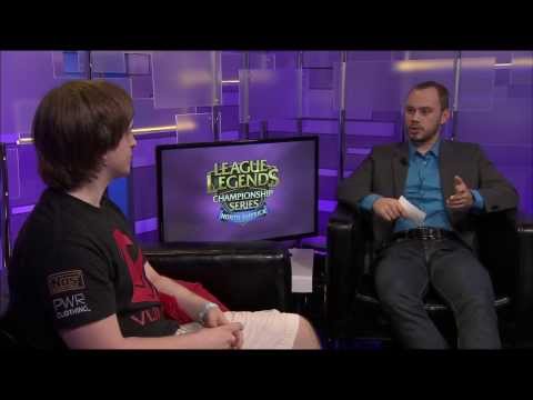 Interview with Mancloud after he broke the LCS kills record @ Super week NA LCS Summer 2013 W9D3