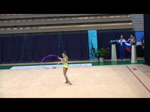 Liana Semenova SVS Open 2012 hoop, RUS.