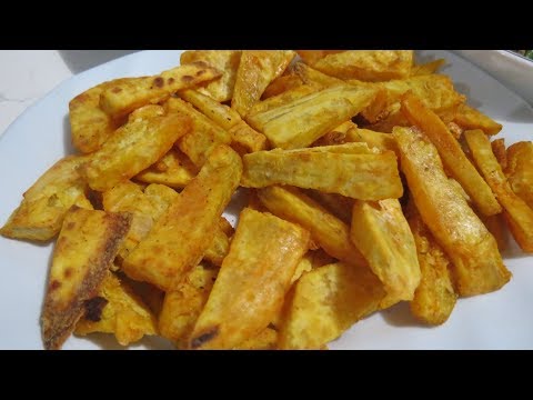 HOW to MAKE Baked SWEET POTATO fries |Healthy|Trinidad|Caribbean Cooking
