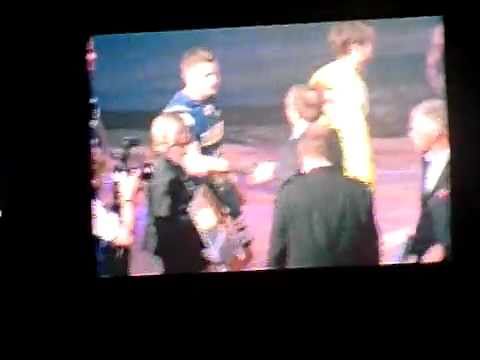 HSV Handball - TBV Lemgo (01.06.11) Übergabe Meisterschale