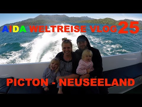 Aida World Cruise VLOG 025 - Picton New Zealand