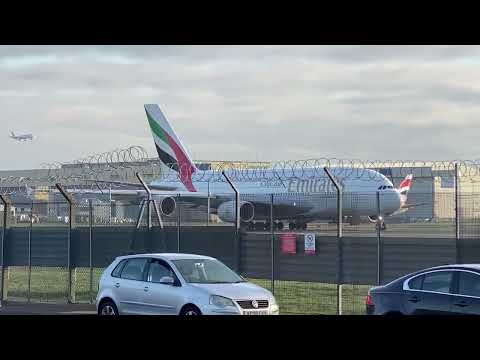 4 Airlines//4 A380s - Heathrow 23/01/23