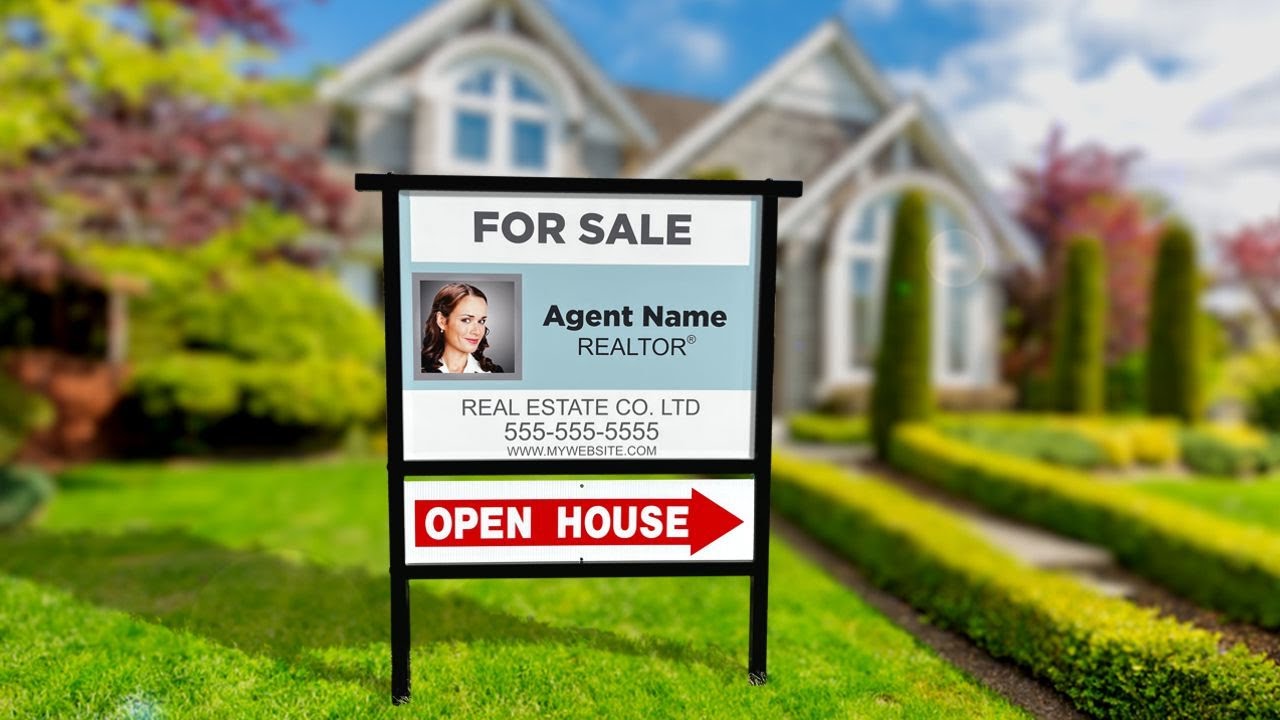 Real Estate Sign Frames