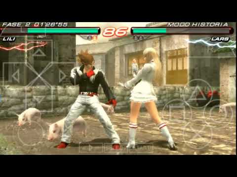 Tekken 6 modo historia Lili vs Alisa Lars Jin Final Azazel