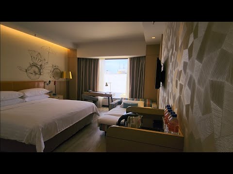 Quarto Familiar com Cama King-size e Sofá-cama Extra Hotel Jen Penang Georgetown by Shangri-La Pulau Pinang