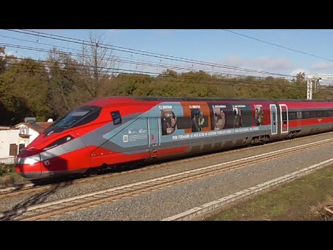 Una livrea contro le molestie sul Frecciarossa di Trenitalia - ETR 400 n. 45