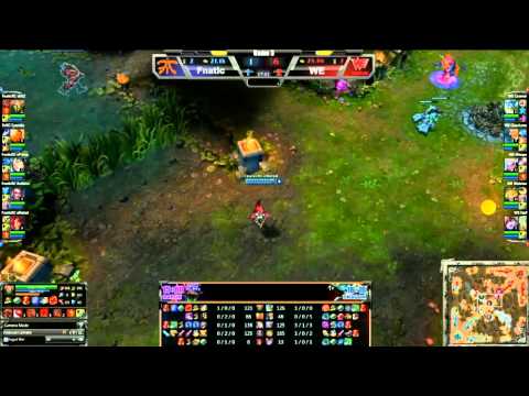 Fnatic vs World Elite game 3. IPL5 Grand Finals