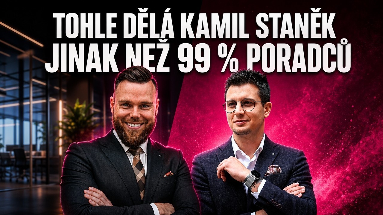Náhled epizody 15: Co dělá Kamil Staněk jinak než 99 % finančních poradců a funguje mu? | Kamil Staněk a Tomáš Hudeček