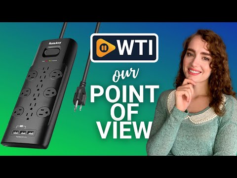 Huntkey Surge Protector Power Strip - WTI product video review
