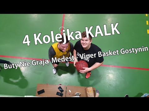 4 Kolejka KALK Buty Nie Grają Medest - Viper Basket Gostynin | Relacja