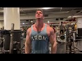 Reverse barbell curls