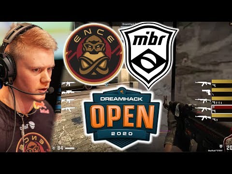 ENCE Aerial vs MIBR | DreamHack Open Anaheim 2020 | Overpass | HIGHLIGHTS | CSGO