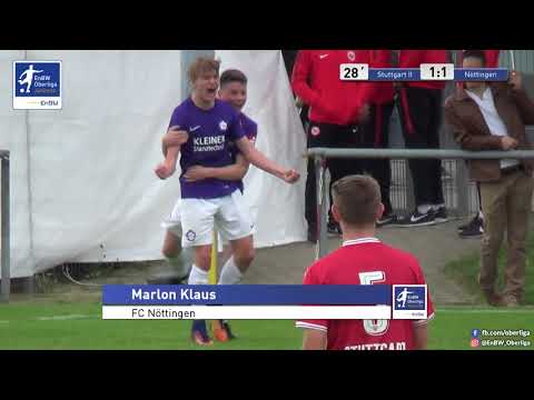B-Junioren: 1:1 - Marlon Klaus - FC Nöttingen