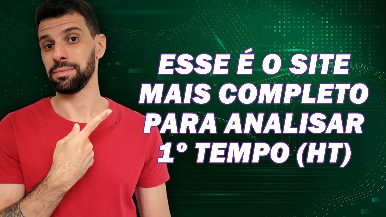 MELHOR SITE PARA QUEM GOSTA DE APOSTAR NO 1º TEMPO!