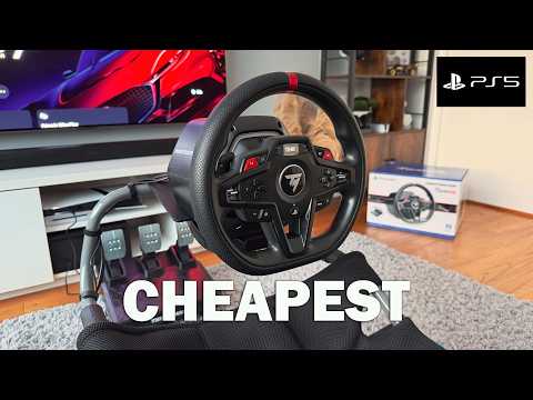 CHEAPEST Budget PS5 Racing Wheel - Thrustmaster T248R Review