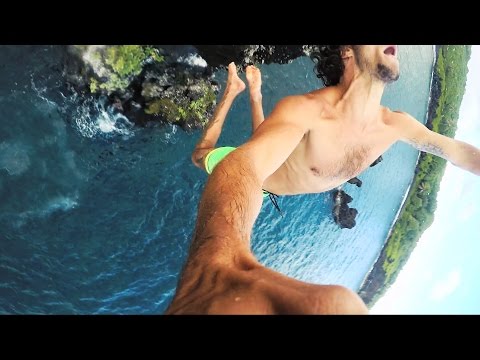CLIFF JUMPING IN MAUI!  (click bait af)