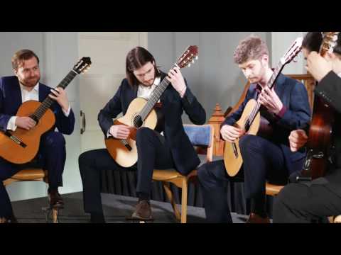 Mēla Guitar Quartet perform White Opal by Phillip Houghton