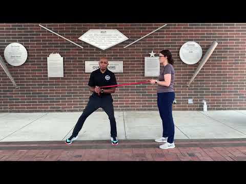 Oblique Walk-Outs with Band