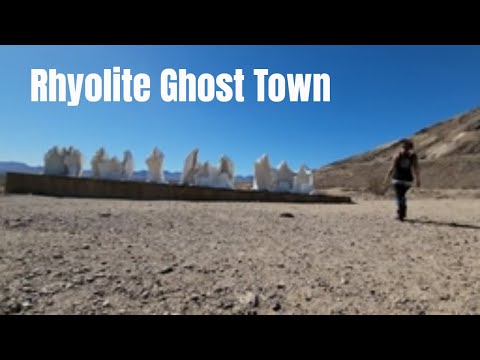 Rhyolite Ghost Town outside of Death Valley