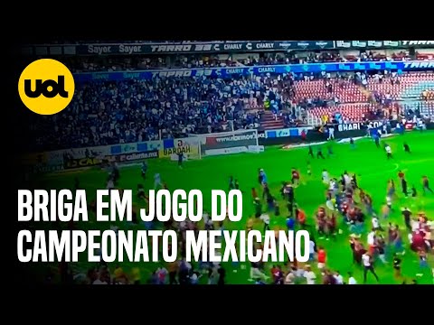 Briga no campeonato mexicano: vídeos mostram violência entre torcedores de Querétaro e Atlas