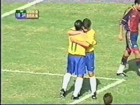 Venezuela 0x6 Brasil - 2000 - Eliminatórias Copa 2002 - 4 gols de Romário
