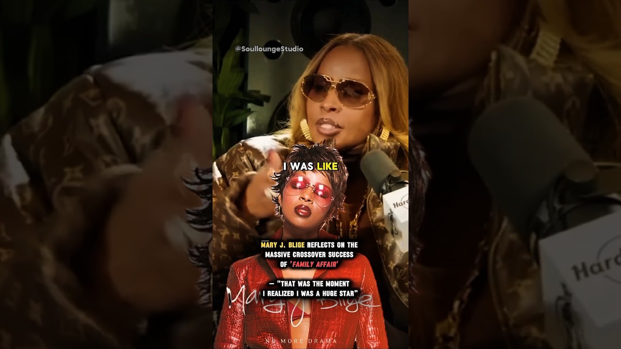 Mary J. Blige talks about the Success of Her Billboard No. 1 song 'Family Affair' prod. by Dr. Dre
