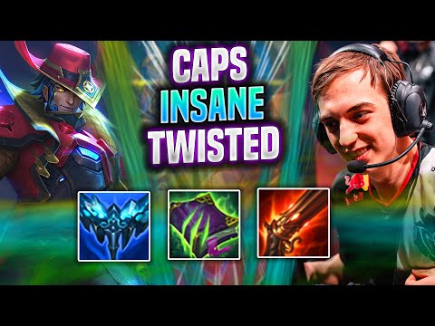 CAPS IS INSANE WITH TWISTED FATE! - G2 Caps Plays Twisted Fate Top vs Soraka! | Season 2022