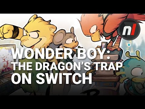 How to Perfect an 8-Bit Remaster | Wonder Boy: The Dragon's Trap Nintendo Switch Gameplay Footage