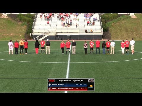NGU Men's Soccer 2017 Highlights - North Greenville vs. Barton