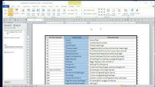 Alphabetize a Column in A Table (or sort) - Word Document