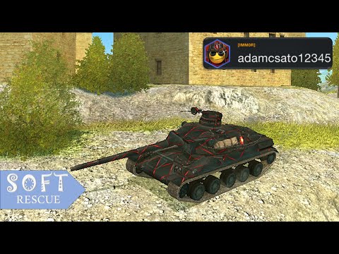 AMX 30 B: 6600 Damage (1 vs 4) - WOT BLITZ -