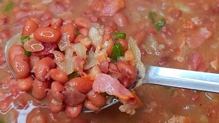 Charro Beans Recipe EASY | How to soak dry beans QUICK!  #cooking