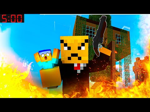 Steve & Neighbours from Hell in Minecraft Animation