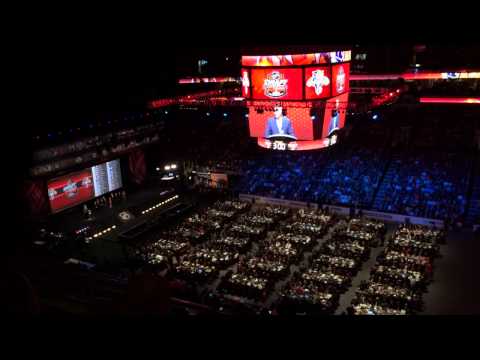 Florida Panthers make the 2014 1st Overall Pick in the NHL