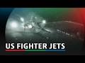 U S Military Releases Video Said To Show Jets Taking Off From Ship For Strikes In Iran