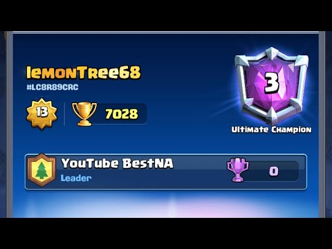 3.0 xbow Top 3 +7000 - Clash Royale