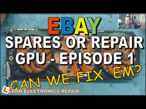 Learn Eelectronics Repair 2 Geforce GTX 280 GPU Graphics Card Repair Part 1