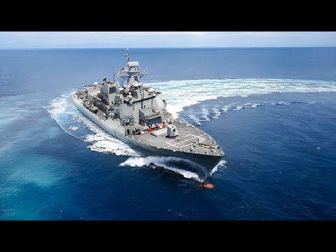 US Testing Powerful New Ship During Crazy High Speed Turns